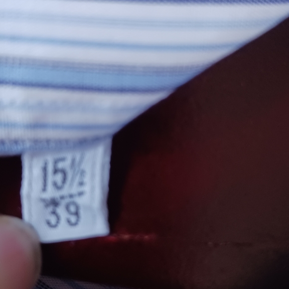 DOLCE & GABBANA shirt, neck size 15 1/2 (39), 100% cotton, tailored fit - Picture 6 of 9